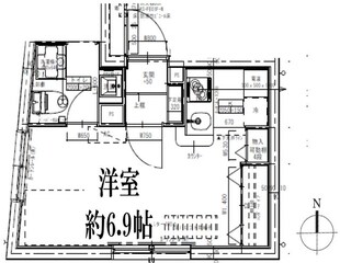 カサブランカ上野入谷の物件間取画像